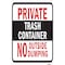 Signmission Safety Sign, 12 in Height, Aluminum, 18 in Length, 24816 A-1218-24816 - alternate 1